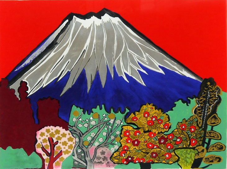富士 I 河口湖の富士