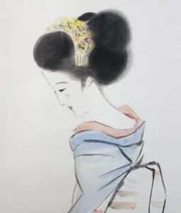 竹久夢二 本物 値段 舞妓