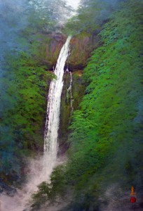 岩澤重夫「渓聲春色」