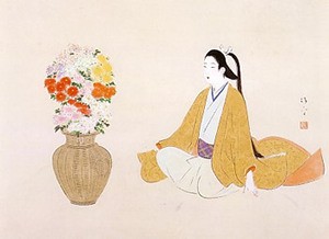 鏑木清方「菊」