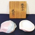 板谷波山_桃香合_買取_査定_鑑定